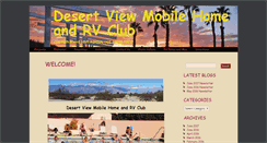 Desktop Screenshot of desertview55.com